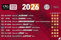 Turpina paplašināties Latvijas autoralliju sacensību kalendārs 